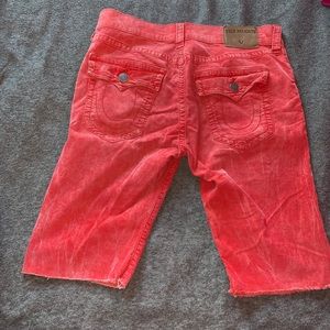 True Religion Jean shorts